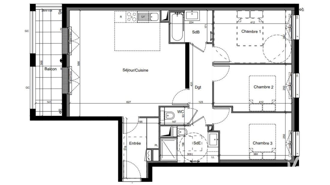 Apartment in Plaine, Clamart, France 4 - 16910787