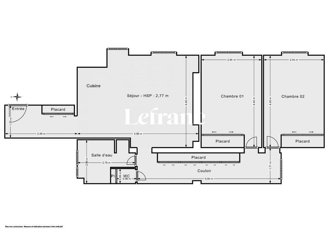 Apartment in Violet Commerce, Paris 15e Arrondissement, Paris 5 - 12842094