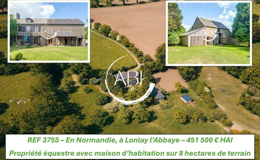 House in Lonlay-l'Abbaye, Normandy, France 1