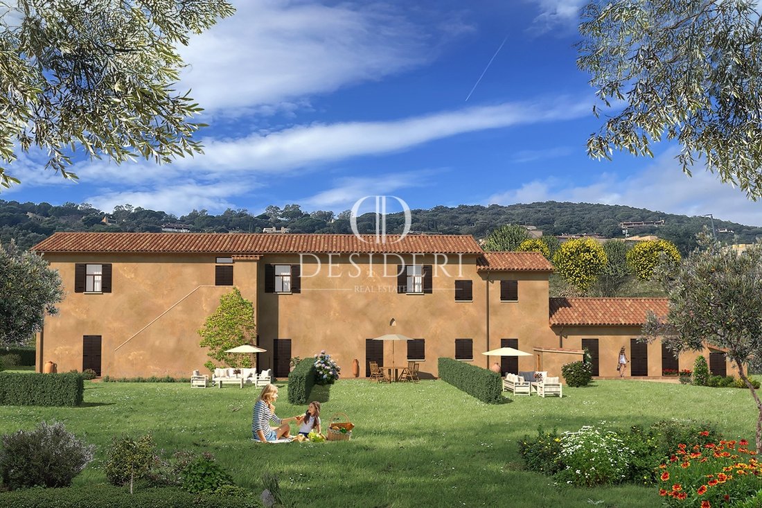 Apartment in Castle of Castiglione, Castiglione della Pescaia, Tuscany 1 - 16917811
