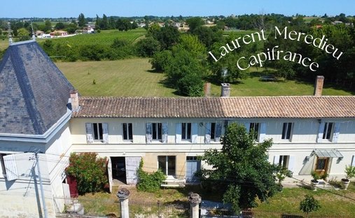 Aoc Côtes De Bourg Wine Château On 16 Hectares Ref 1029