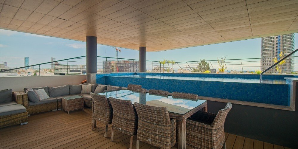 View of 3 Bedroom Penthouse In Walking Distance To The In Germasogeia, Limassol ...