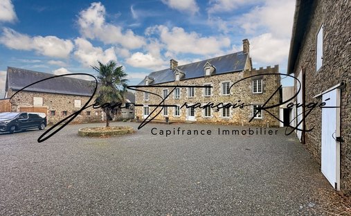 House in Tourville-sur-Sienne, Normandy, France 1