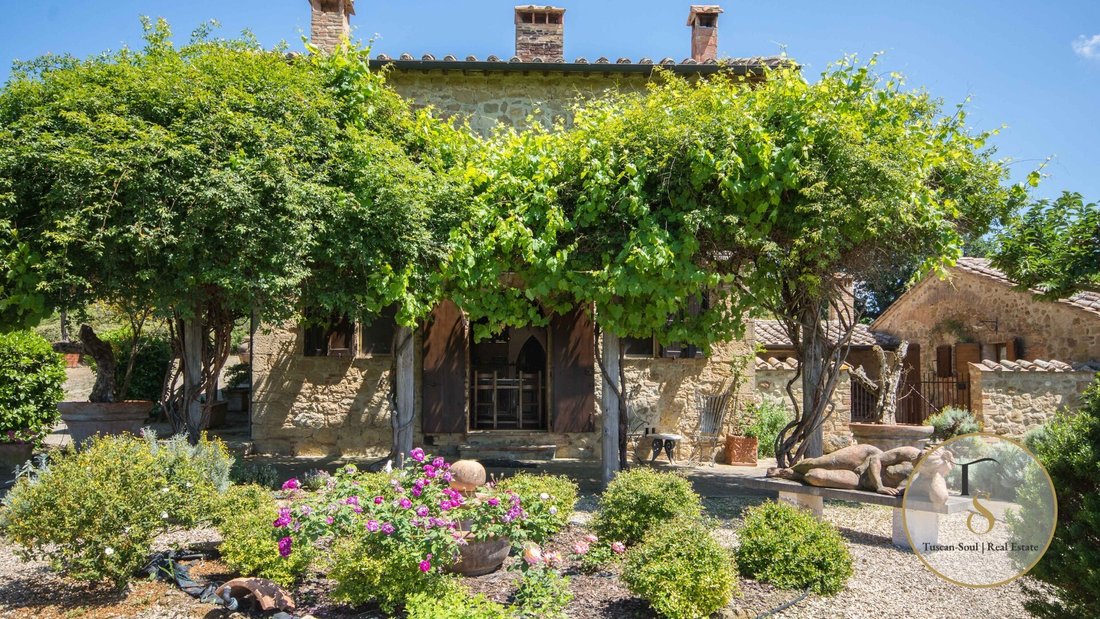 Maisons de campagne à Pienza, Toscane, Italie 4 - 16708124