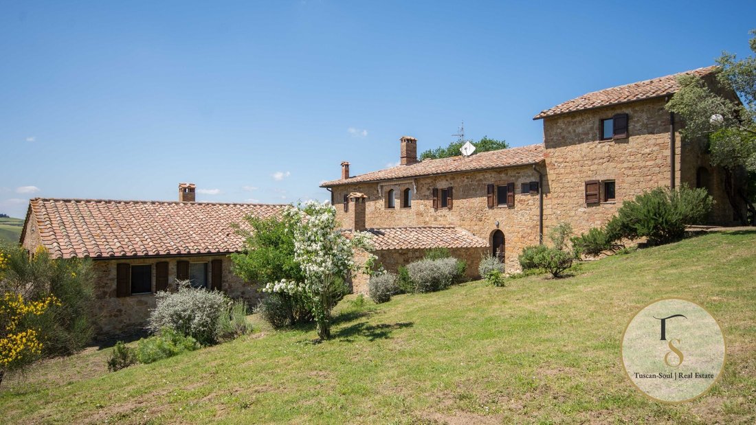 Maisons de campagne à Pienza, Toscane, Italie 3 - 16708124