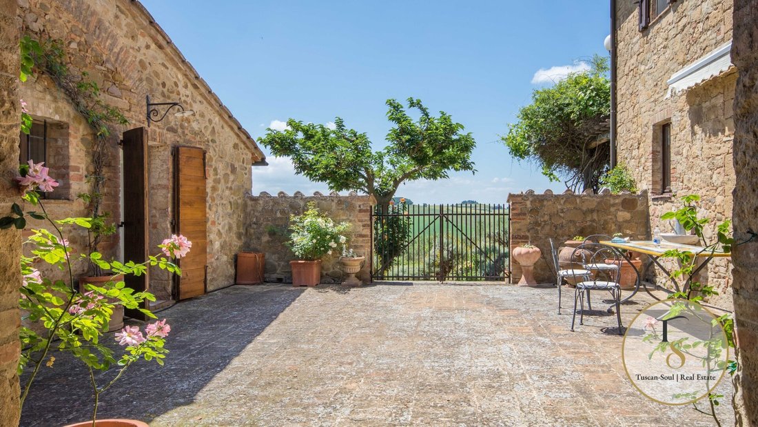 Maisons de campagne à Pienza, Toscane, Italie 5 - 16708124