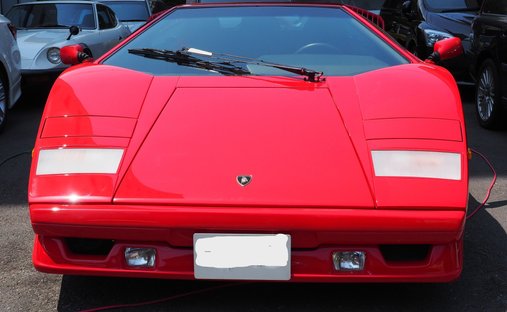 1989 Lamborghini Countach  in Shinjuku city, Japan 1