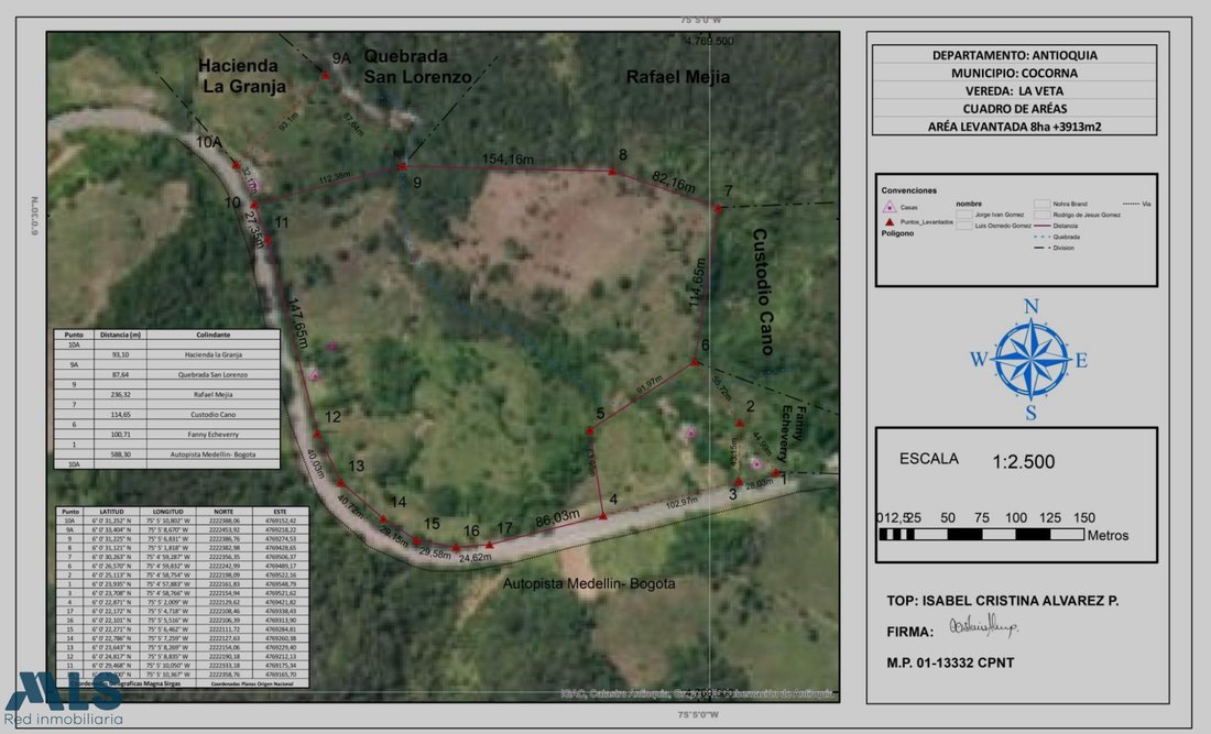 Land in Cocorná, Antioquia, Colombia 3 - 16929277