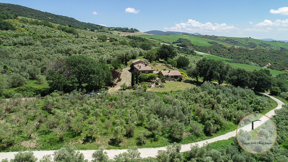 Maisons de campagne à Pienza, Toscane, Italie 2 - 16708124