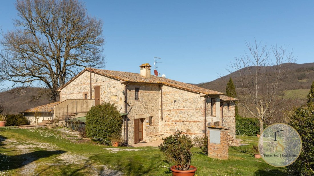 Landhaus in Radicofani, Toskana, Italien 1 - 16740796