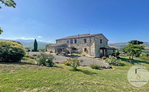 Casa di campagna a Castiglione d'Orcia, Toscana, Italia 1