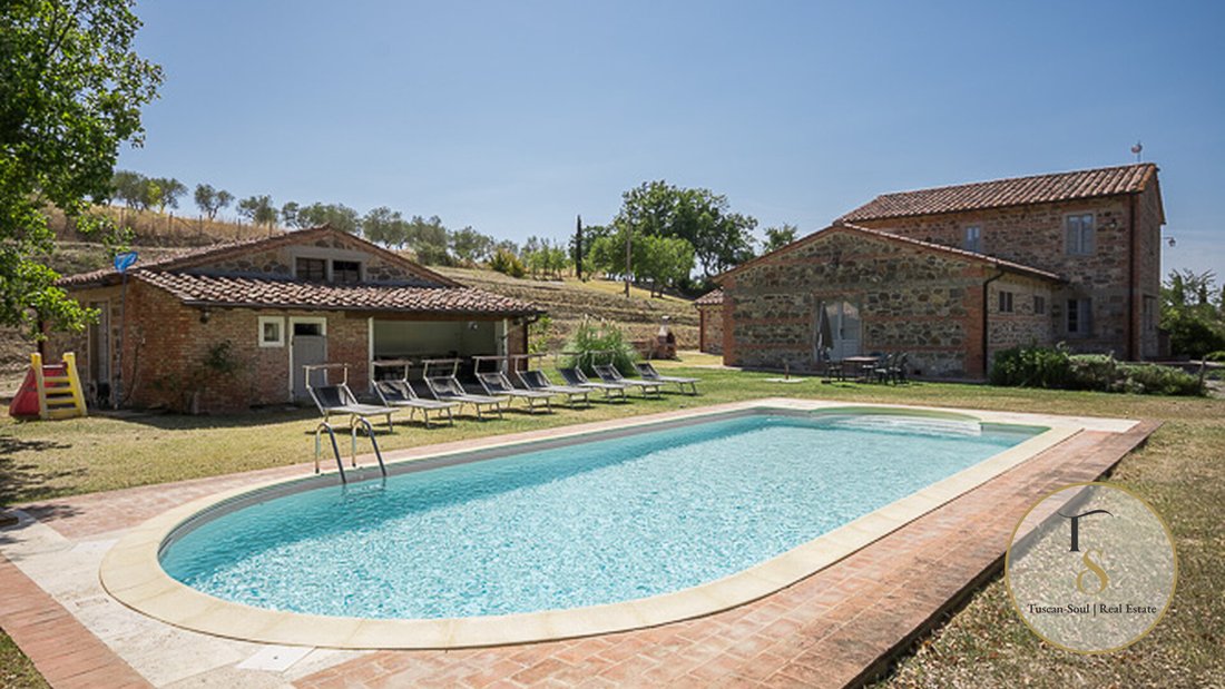 Casa de Campo en Sarteano, Toscana, Italia 1 - 16708119