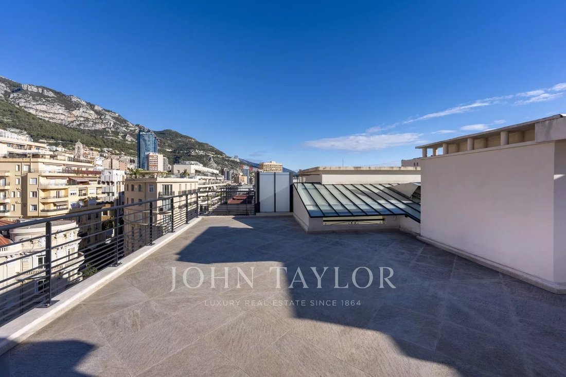 View of Sole Agent Carré D'or Le Winter Palace Duplex Penthouse In Monaco ...