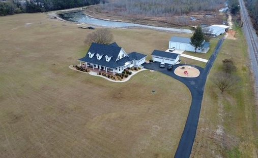 Corps de ferme à Valdosta, Géorgie, États-Unis 1