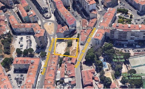 Land in Sacavém, Lissabon, Portugal 1