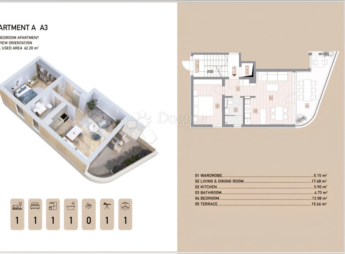 Appartamento a Grad Opatija, Regione litoraneo-montana, Croazia 1 - 16940863