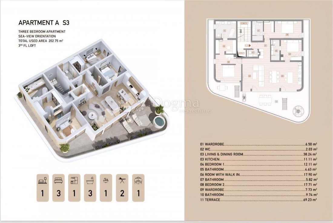 Apartamento en Grad Opatija, Primorje-Gorski, Croacia 1 - 16940854