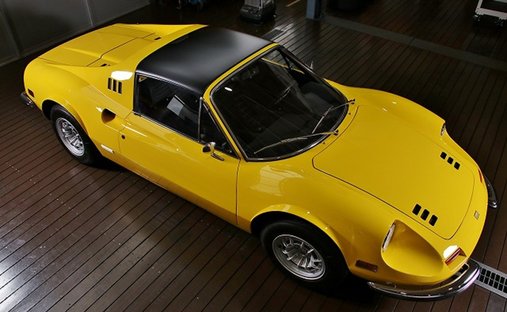 1973 Ferrari 246  in Shinjuku city, Japan 1