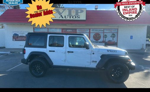 2022 Jeep Wrangler Unlimited Willys Sport SUV 4D in Hemet, CA, United States 1