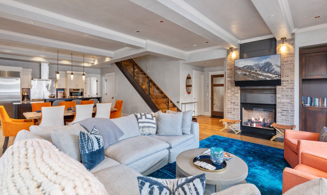 The Ski In/Ski Out Penthouse In In Mountain Village, Colorado, United ...