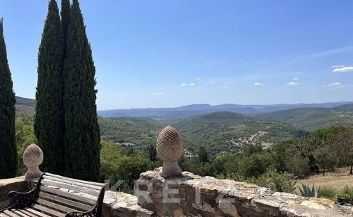 Beautiful 6 Bed/Bath Chateau With Separate Apartment Close To Lodeve. Currently Run As A Boutique B&