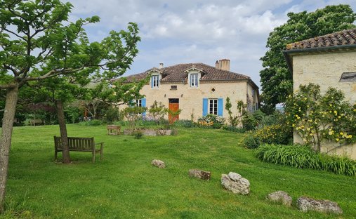 House in Miradoux, Occitania, France 1