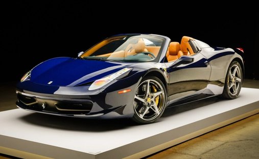 10k-Mile 2013 Ferrari 458 Spider in  1