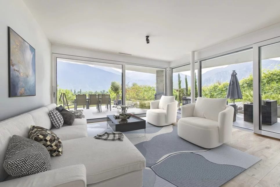 Image showcasing Le Clos De Branson Luxury Penthouse Apartment In Fully, Valais ...
