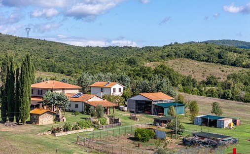 Farm Ranch in Monteverdi Marittimo, Toskana, Italien 1
