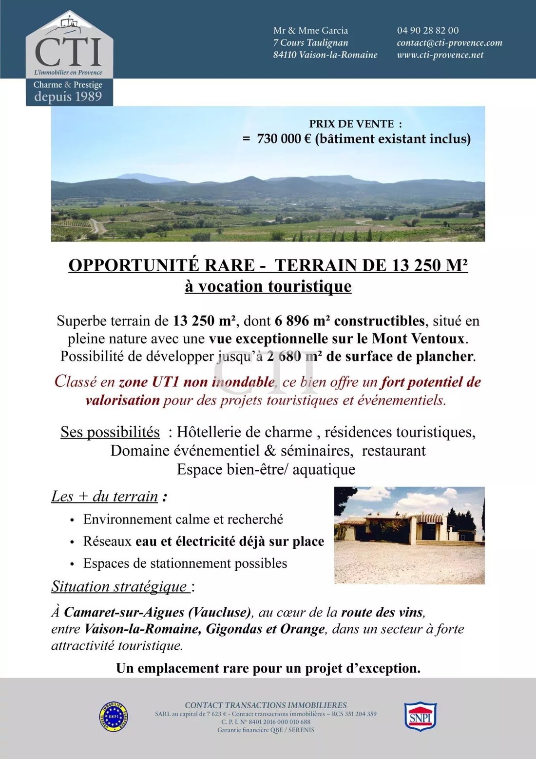 Land in Camaret-sur-Aigues, Provence-Alpes-Côte d'Azur, France 2 - 16958015