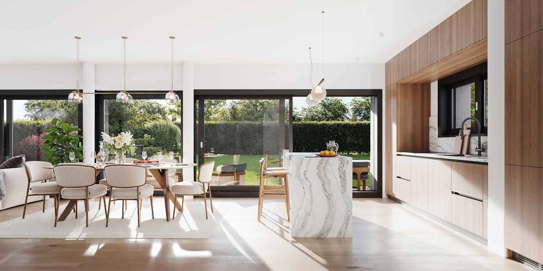 Modern Twin Villa In A Green Setting Near Geneva