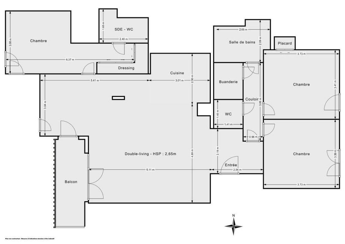 Appartement à Île de la Jatte - Parc d'Orléans, Neuilly-sur-Seine, France 3 - 16960658
