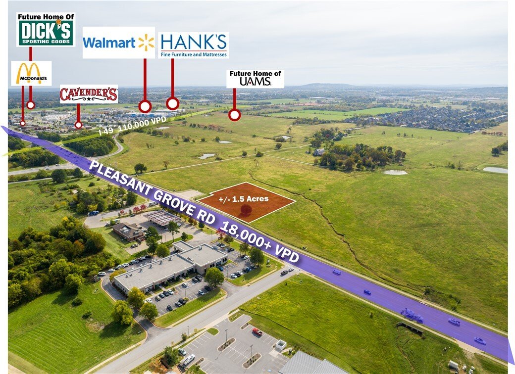 Land in Rogers, Arkansas, United States 1 - 16966910