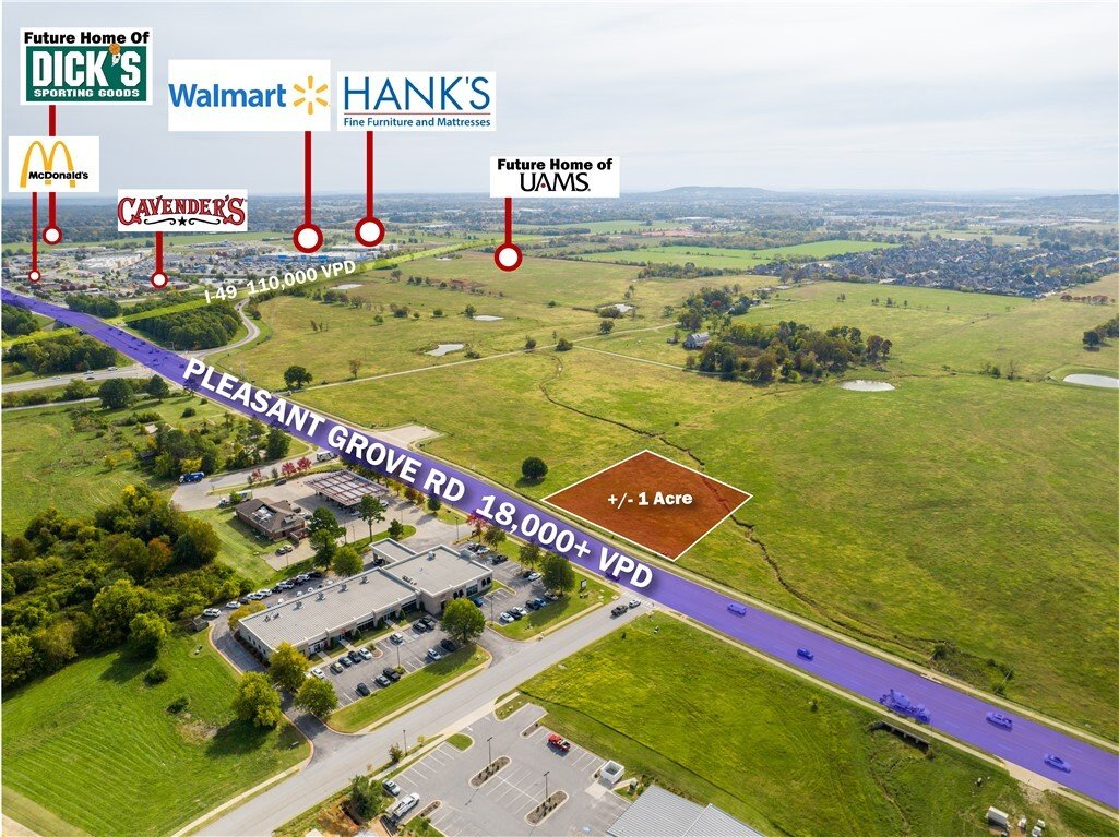 Land in Rogers, Arkansas, United States 1 - 16966927