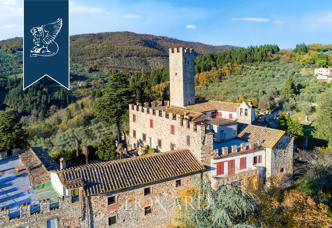 Castle in Calenzano, Tuscany, Italy 1 - 10919227