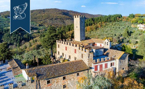 Castle in Calenzano, Tuscany, Italy 1