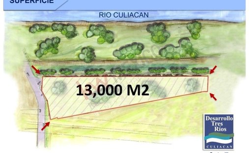 Terreno en Culiacán Rosales, Sinaloa, México 1
