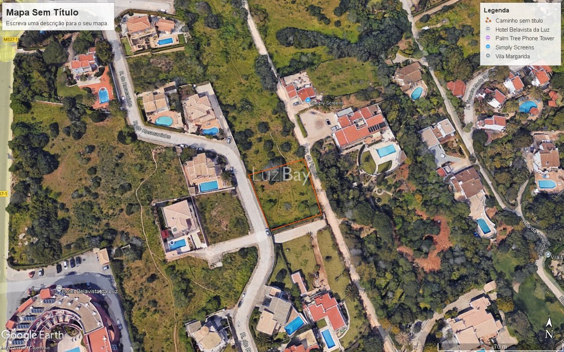 Terreno a Praia da Luz, Algarve, Portogallo 2 - 16970899