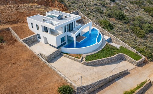 Villa a Community of Elounta, Agios Nikolaos Municipal Unit, Grecia 1