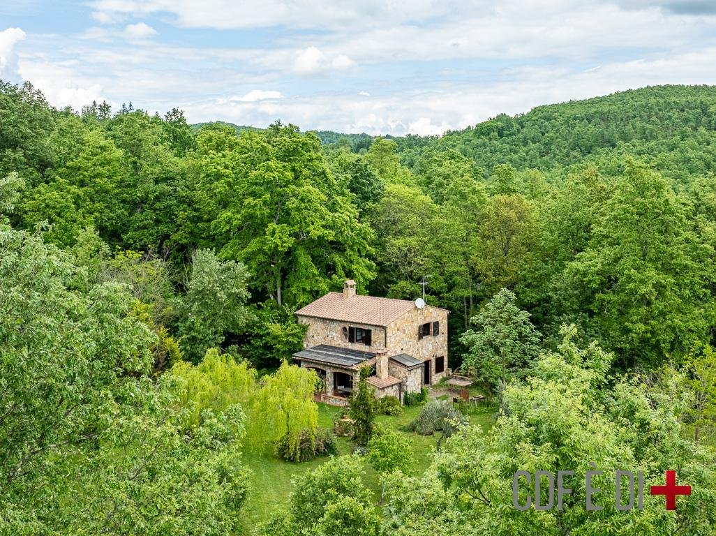 Maisons de campagne à Montieri, Toscane, Italie 1 - 16976961
