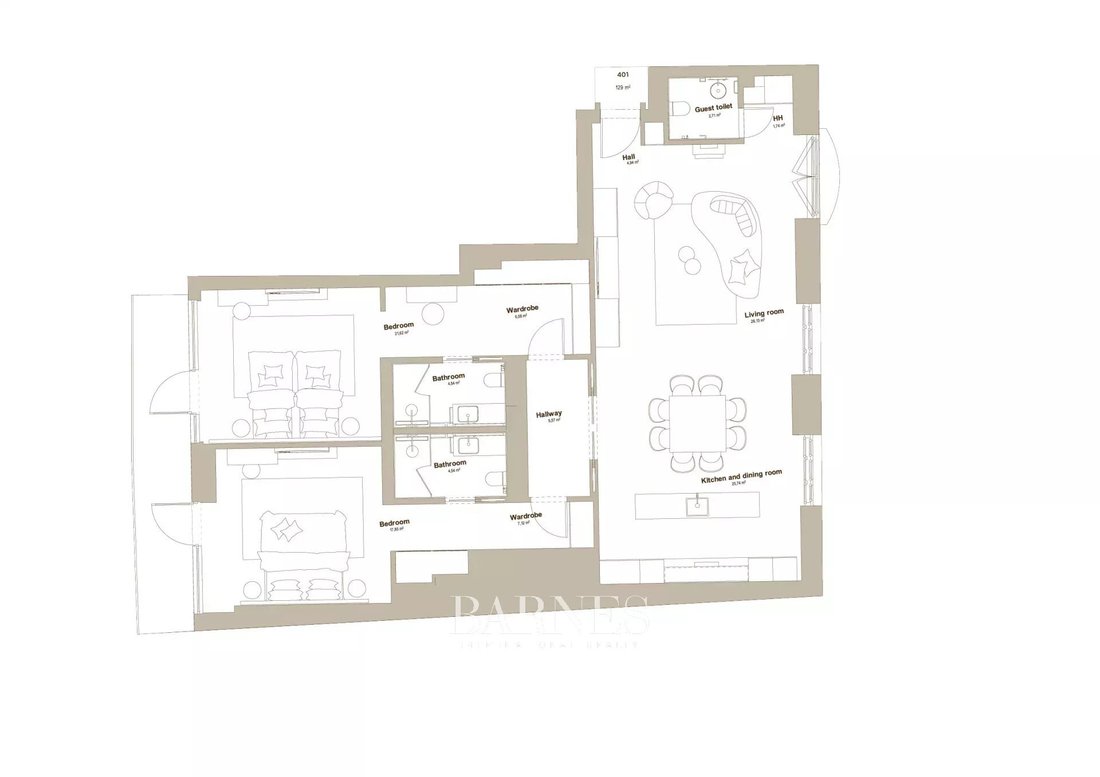 Apartment in Budapest, Budapest, Hungary 1 - 16970616
