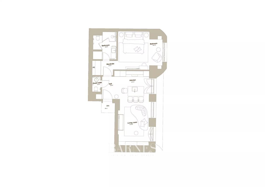 Apartment in Budapest, Budapest, Hungary 1 - 16963520