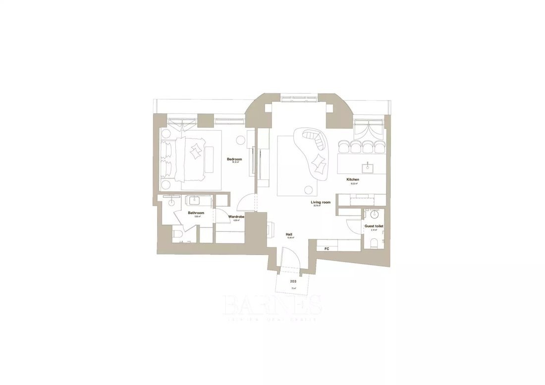 Apartment in Budapest, Budapest, Hungary 1 - 16963524