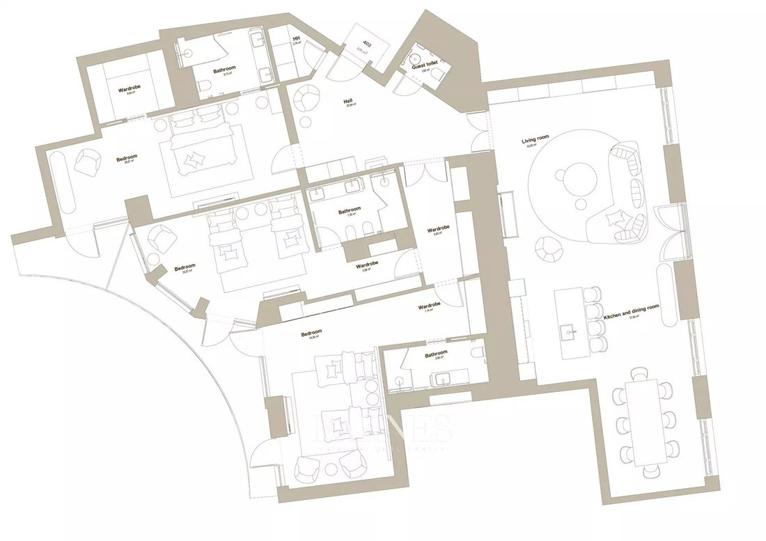 Apartment in Budapest, Budapest, Hungary 4 - 16970630