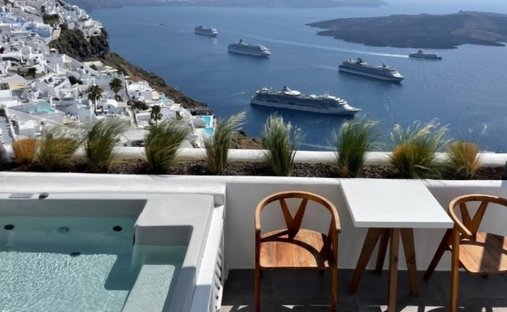 Thira, Aegean, Grecia 1