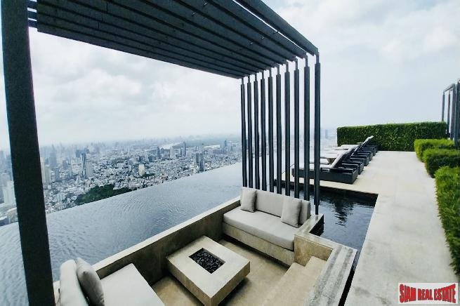 Four Seasons Private Residences - 2 Bedrooms and 2 Bathrooms, 129.19 sqm., 6th Floor, Saphan Tak Sin