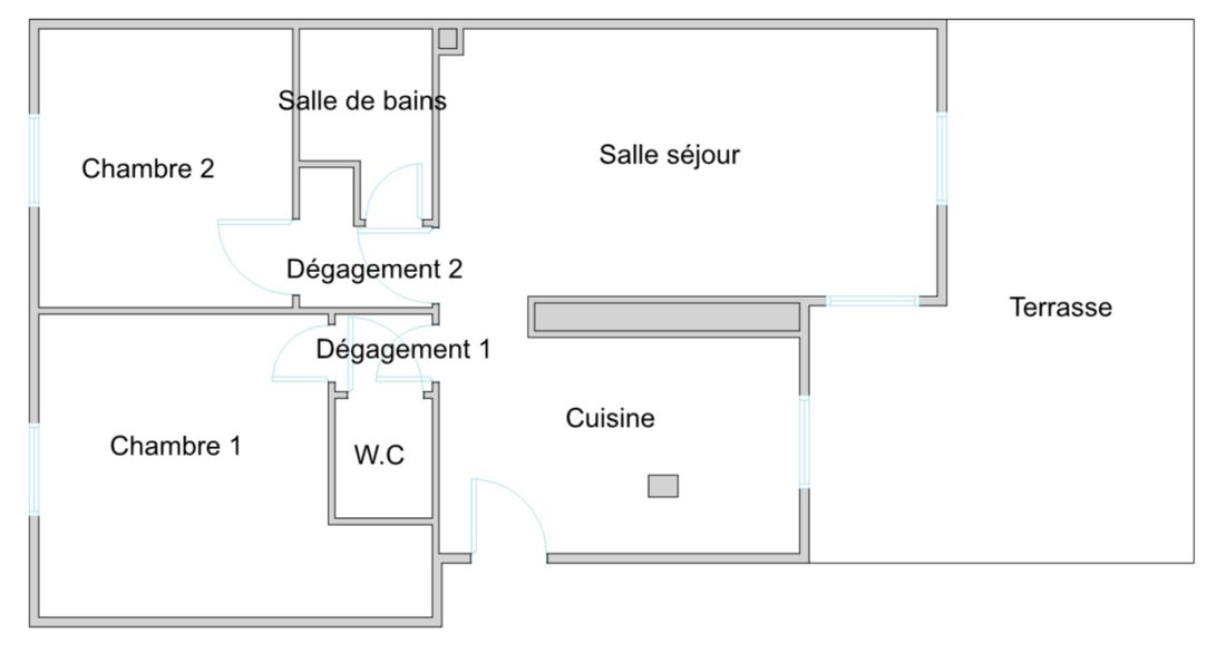 Apartment in Clignancourt-Jules Joffrin, Paris 18e Arrondissement, Paris 2 - 16983482