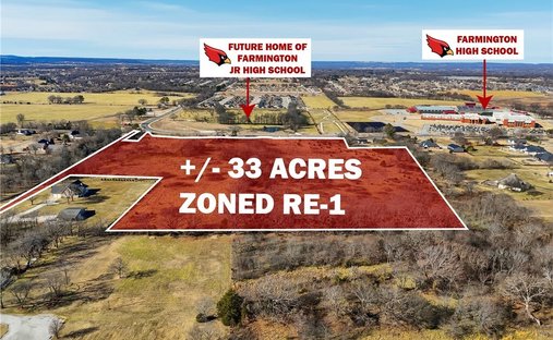 Land in Farmington, Arkansas, United States 1