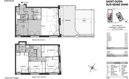 Appartamento a Dock Saint Ouen, Saint-Ouen-sur-Seine, Francia 1