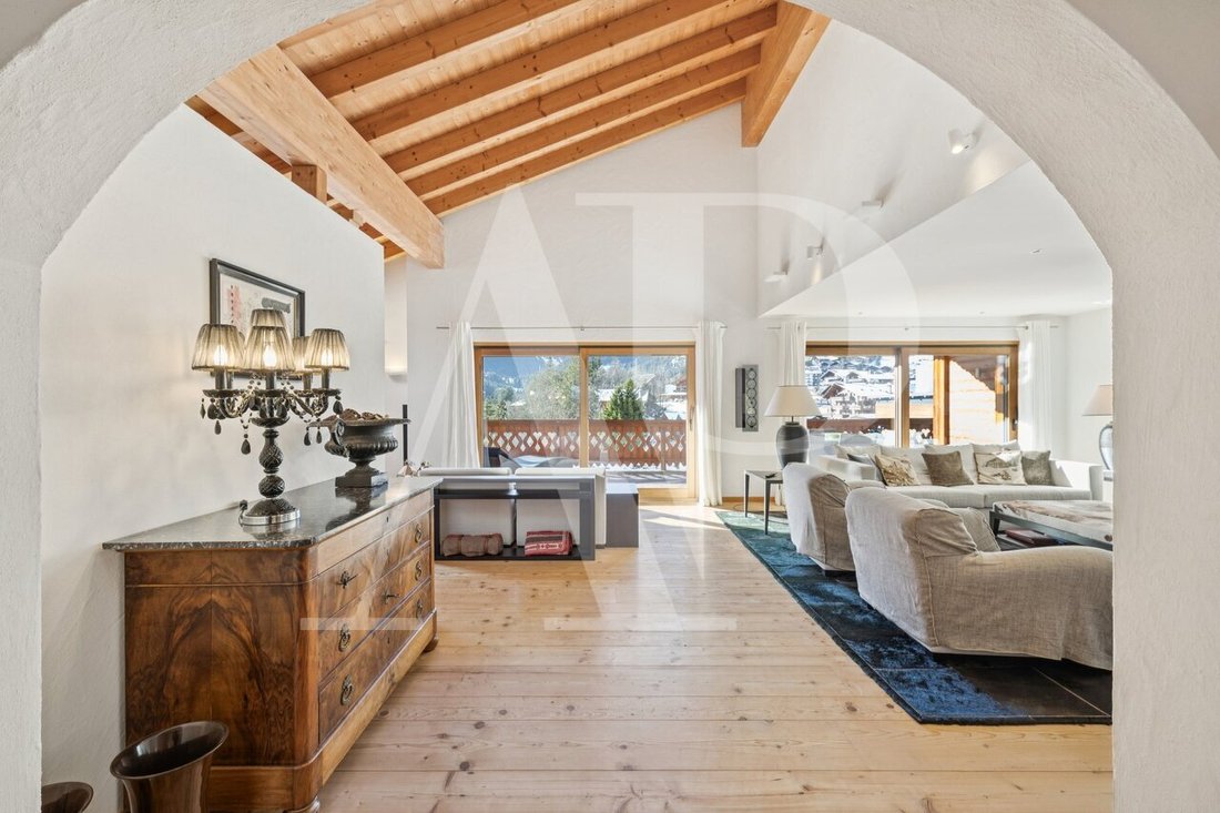 Exclusive Exceptional Alpine Chic Duplex Apartment